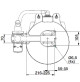 Manual toilets Compact - 6500000700  - Ocean Technologies